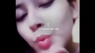 hot indian girlfriend on video call