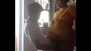 owner son fucking maid while cooking