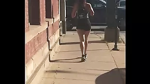 candid ass at street