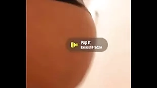 young black girl twerking