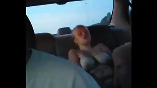 girlfriend fingering herself in the backseat