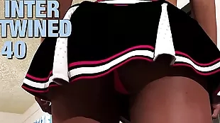 intertwined #40 • elenas sexy cheerleader outfit