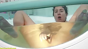 under water teen masturbating