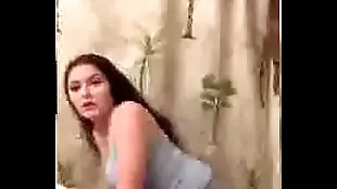 thick american teen shakes her booty on ameporn
