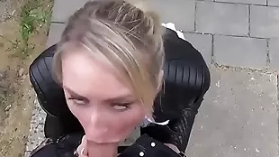 german girl gets fucked washing her car