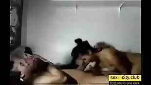 asian girlfriend ties him up and uses him