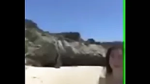 naked teens on the beach