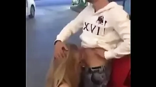 getting a random blowjob in a gas station in germany