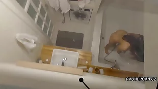 spy cam hidden in the shower vents fan