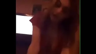 cute american teen teasing her ass on ameporn