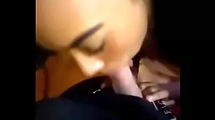 my ebony girlfriend gives me a blowjob